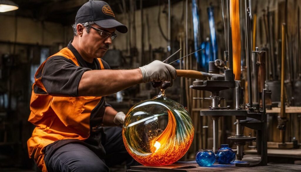 Glassblowing techniques