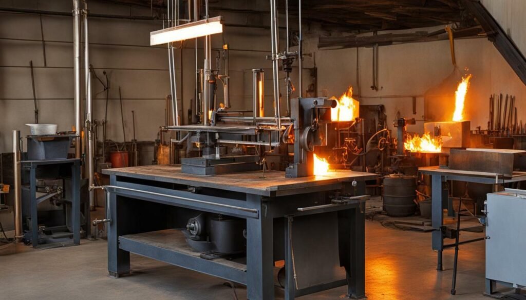 glass blowing equipment