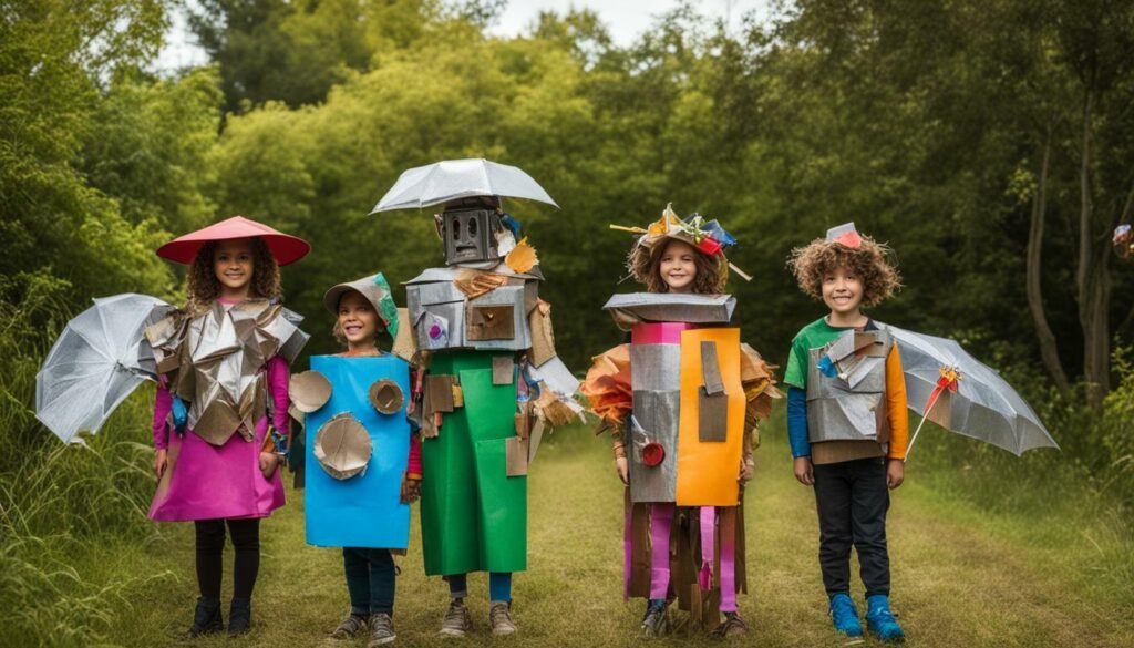 DIY Eco-Friendly Halloween Costumes