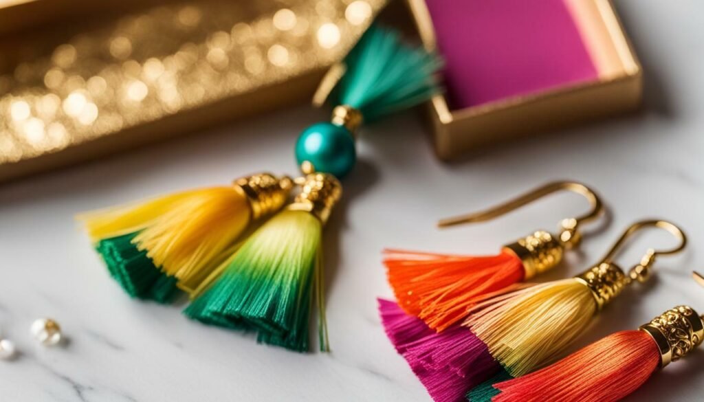 DIY Tassel Earrings as Gifts