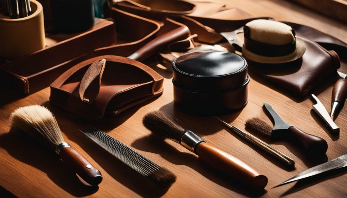 Leather Burnishing and Polishing Tools