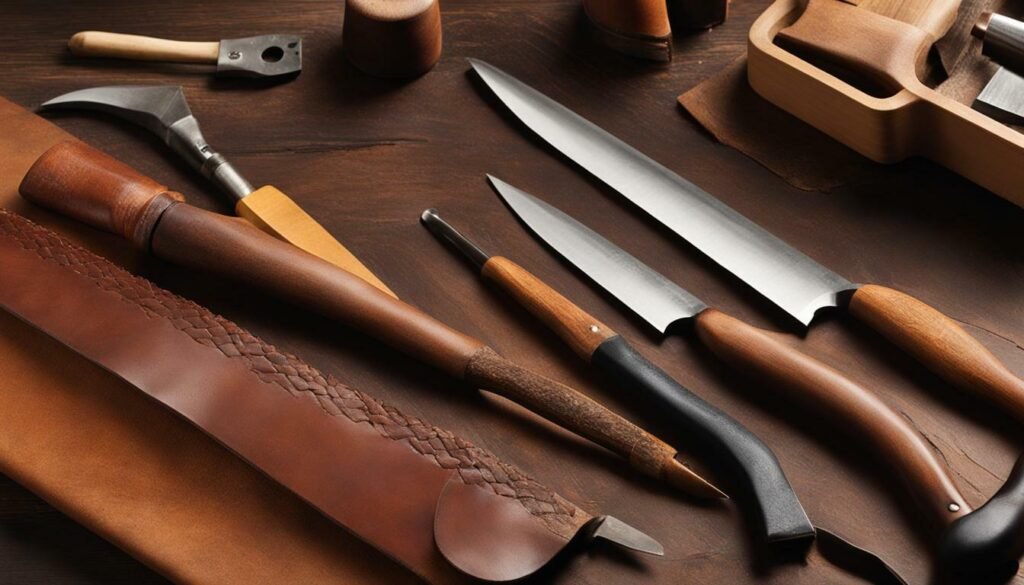 Leather Finishing and Edging Tools