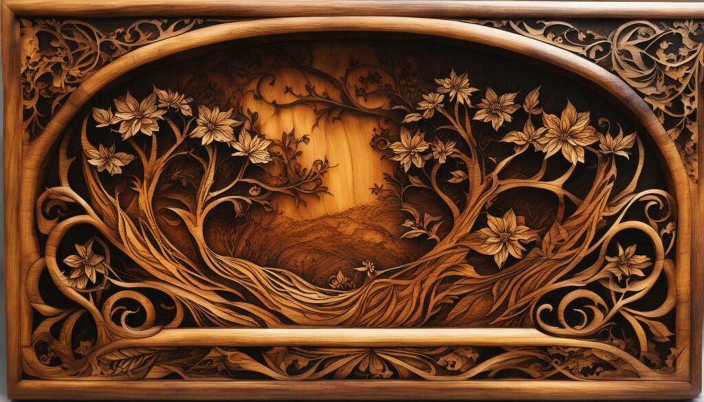 Pyrography Wood Art