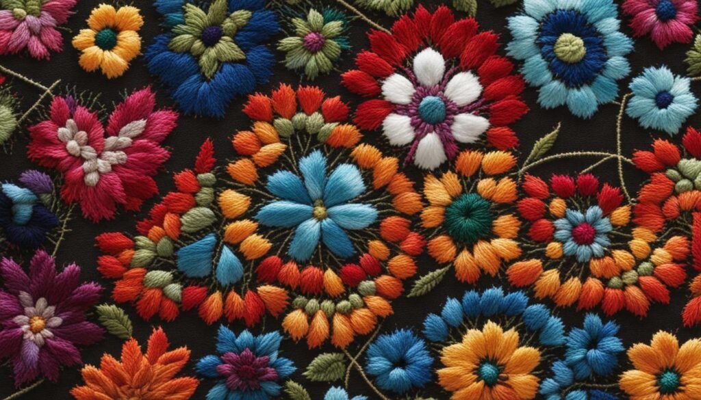 popular embroidery stitches