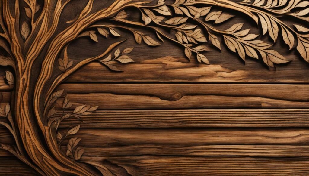 rustic wood artwork