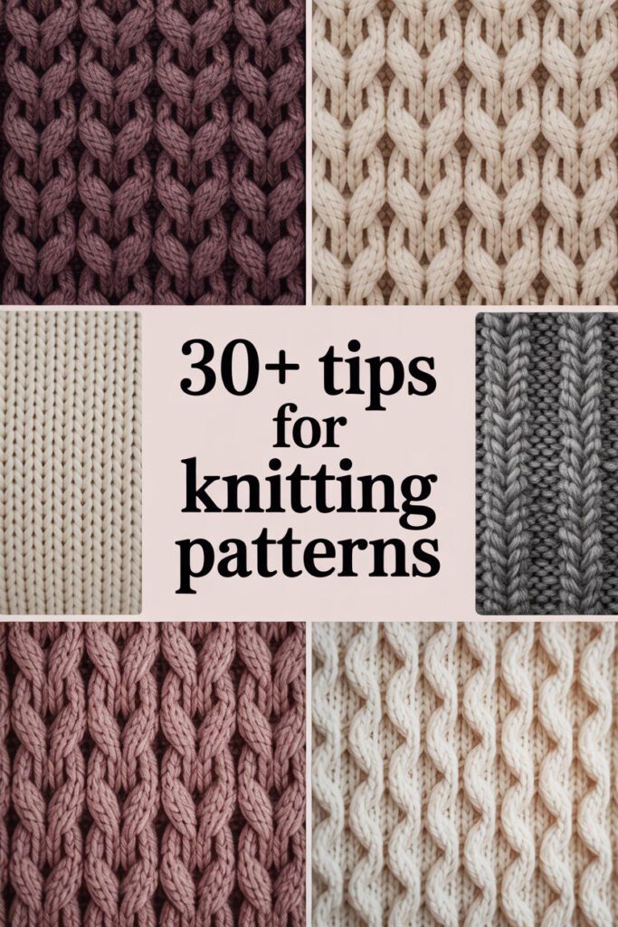 30+ Brilliant Tips for Knitting Pattern Success – craftering