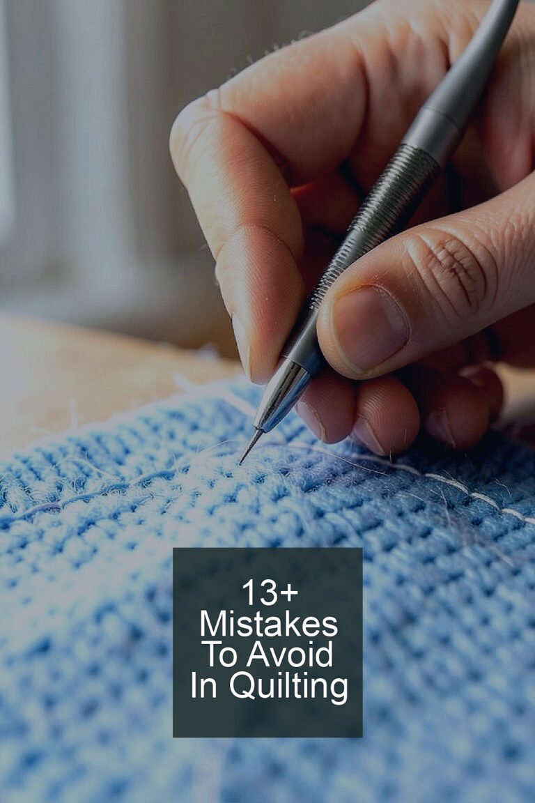 13+ Common Mistakes To Avoid In Quilting Stitch for Better Results ...