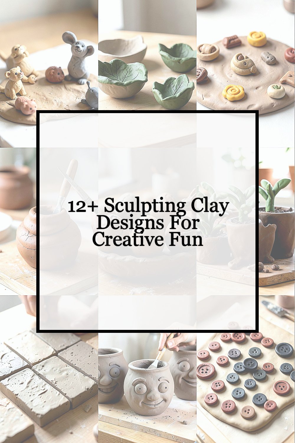 Clay Object Design 12+ Sculpting Clay Designs for Creative Fun – craftering